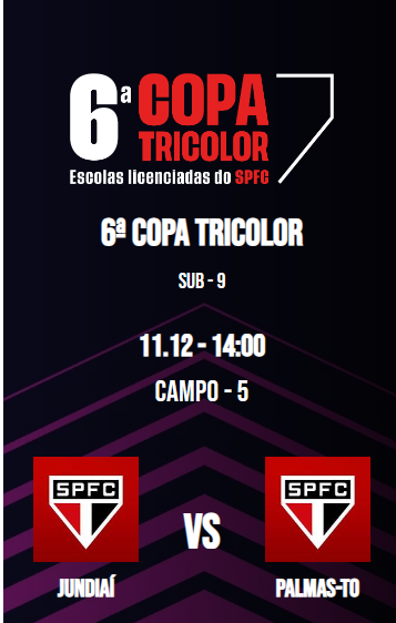 2ª rodada dia 11 de dezembro Jundiai x Palmas