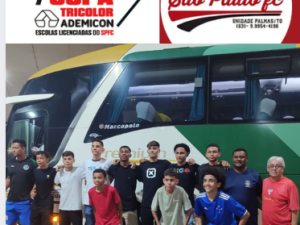 Escola SPFC Palmas faz história em Cotia na Copa Tricolor
