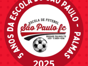 ESCOLA OFICIAL DO SPFC NA AABB PALMAS COMEMORA 5 ANOS