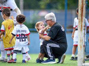 Sucesso total na comemoração dos 5 anos da Escola SPFC na AABB Palmas