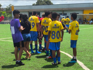 Mais de 80 crianças participam de seletiva da Escola do SPFC Palmas