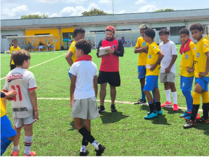 Mais de 80 crianças participam de seletiva da Escola do SPFC Palmas