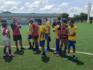 Mais de 80 crianças participam de seletiva da Escola do SPFC Palmas