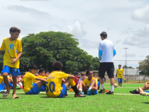 Mais de 80 crianças participam de seletiva da Escola do SPFC Palmas