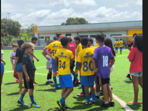 Mais de 80 crianças participam de seletiva da Escola do SPFC Palmas