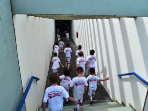 Primeiro jogo oficial da Escola do SPFC Palmas