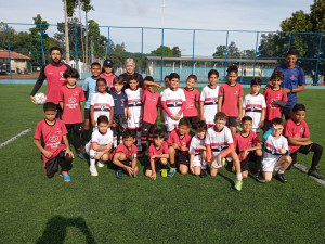 Escola SPFC e Fla Porto fazem jogos de Integração