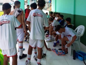 Escola do SPFC Palmas empata em Monte Santo