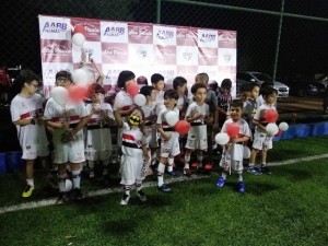 Comemoração do Dia da Criança na escola do SPFC Palmas
