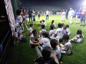 Comemoração do Dia da Criança na escola do SPFC Palmas