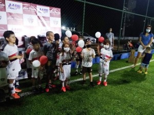 Comemoração do Dia da Criança na escola do SPFC Palmas