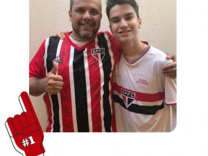 Escola do SPFC Palmas homenageia o Dia dos Pais