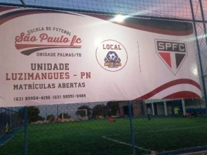 Escola SPFC Palmas realiza amistoso contra Monte Santo em Luzimangues