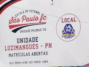 Escola do SPFC Luzimangues realizará avaliação para bolsa