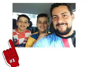 Escola do SPFC Palmas homenageia o Dia dos Pais