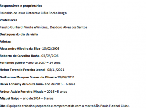 Torneio Interno encerrará ano de 2021