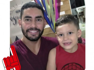 Escola do SPFC Palmas homenageia o Dia dos Pais