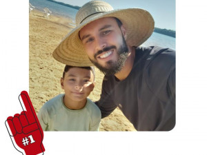 Escola do SPFC Palmas homenageia o Dia dos Pais