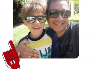 Escola do SPFC Palmas homenageia o Dia dos Pais