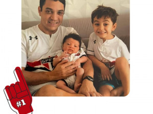 Escola do SPFC Palmas homenageia o Dia dos Pais