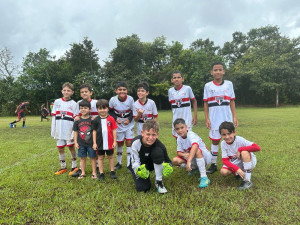 Escola do SPFC Palmas vai bem em Divinópolis