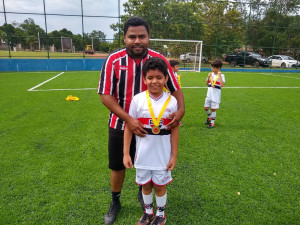 Torneio Interno da Escola SPFC na AABB Palmas