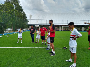 Torneio Interno da Escola SPFC na AABB Palmas