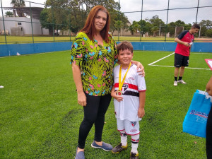 Torneio Interno da Escola SPFC na AABB Palmas