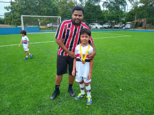 Torneio Interno da Escola SPFC na AABB Palmas