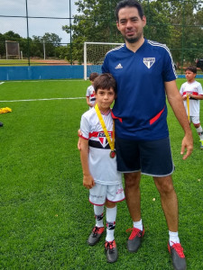 Torneio Interno da Escola SPFC na AABB Palmas