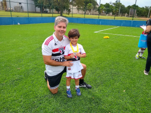 Torneio Interno da Escola SPFC na AABB Palmas