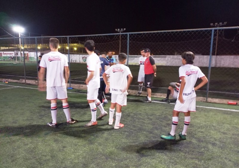 Garotada do SPFC vence Escolinha do Fluminense