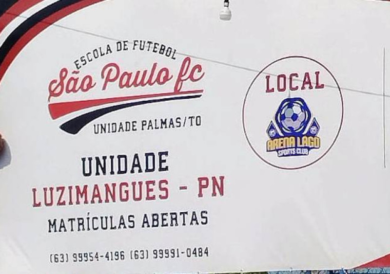 Escola do SPFC Luzimangues realizará avaliação para bolsa
