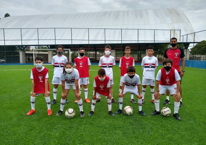Torneio Interno da Escola SPFC na AABB Palmas